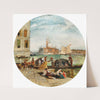 Venice, a view of San Giorgio Maggiore (1860) by James Holland
