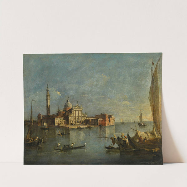 Venice, A View Of San Giorgio Maggiore by Francesco Guardi