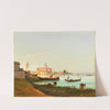 Venice, a View of San Pietro di Castello by Ippolito Caffi