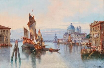 Venice, A View of Santa Maria della Salute