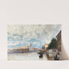 Venice, a view of Santa Maria della Salute by Friedrich Naht