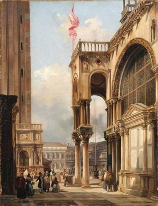 Venice, a View of St Mark’s Square (1844)