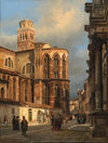 Venice, a View of the Church of San Rocco (1856)