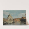Venice, A View Of The Churches Of The Redentore And San Giacomo, With A Moored Man-Of-War, Gondolas And Barges by Canaletto