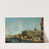 Venice, A View Of The Molo From The Bacino Di San Marco With The Piazzetta And The Entrance To The Grand Canal by Michele Marieschi