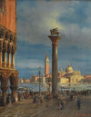 Venice, a View of the Piazzetta with the Doge’s Palace towards San Giorgio Maggiore
