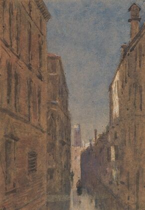Venice by moonlight, Palazzo San Buonnodi a San Paolo — size preview