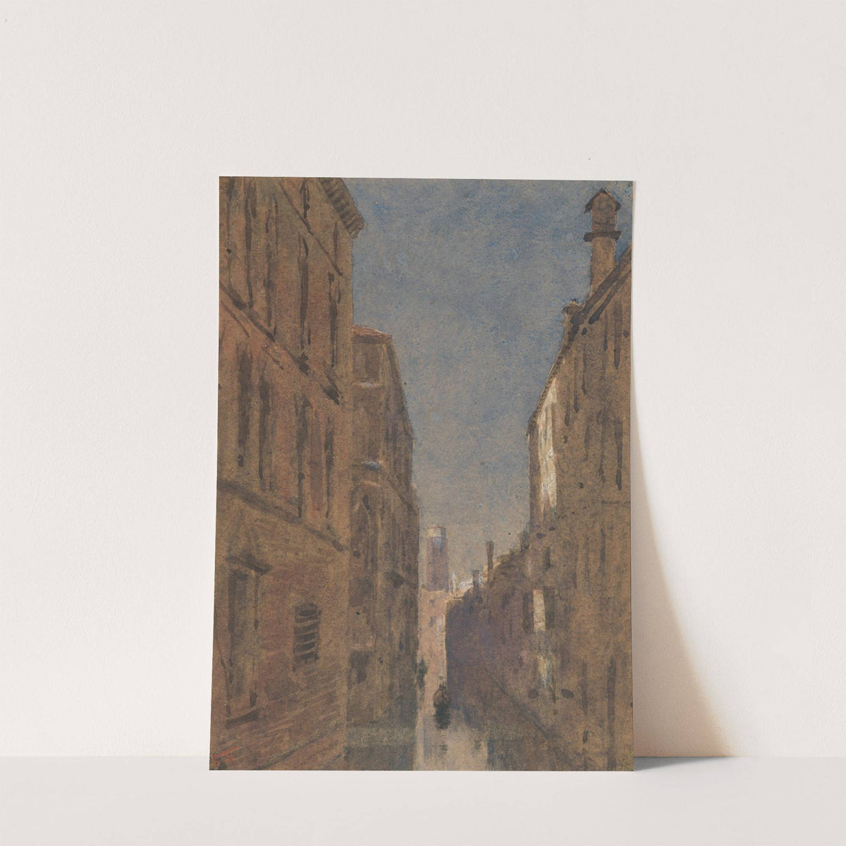 Venice by moonlight, Palazzo San Buonnodi a San Paolo by George Price Boyce