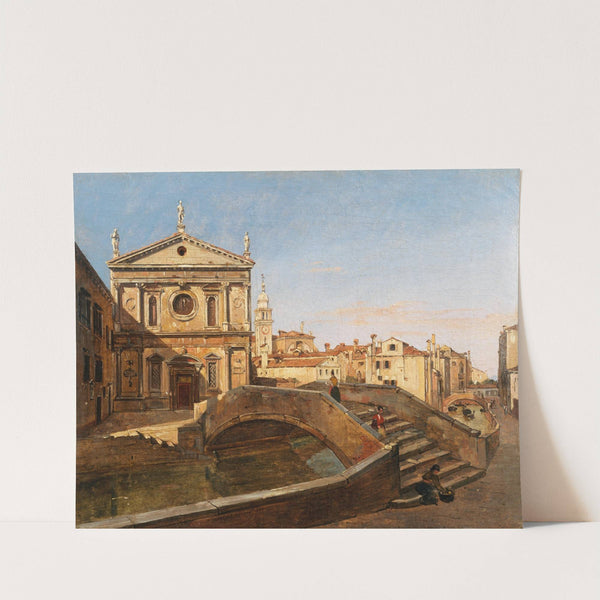 Venice, Church of San Sebastiano (1836) by Frans Vervloet