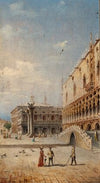 Venice, Piazzetta with St Mark’s Columns