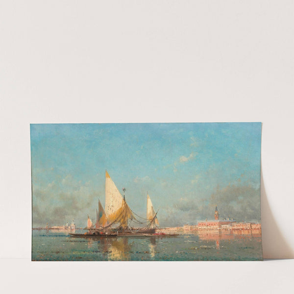 Venice, Sailors in the Bacino by Henri Duvieux