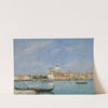 Venice, Santa Maria della Salute from San Giorgio (1895) by Eugène Boudin