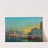 Venice, Scene at Dusk before Santa Maria della Salute by Henri Duvieux