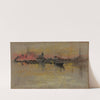 Venice; Sunrise on the Rialto (1880) by James Abbott McNeill Whistler