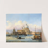 Venice, The Entrance to the Canal Grande with Santa Maria della Salute and Punta della Dogana by Carlo Grubas