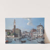 Venice, The Entrance To The Grand Canal At S. Geremia by Venetian School
