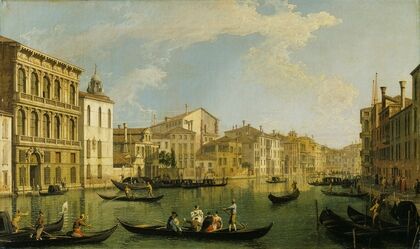 Venice, the Grand Canal from the Palazzo Flangini to San Marcuola