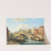 Venice, the Grand Canal with the Rialto Bridge by Carlo Grubacs