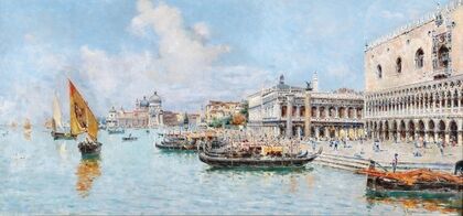 Venice, view of Bacino di San Marco