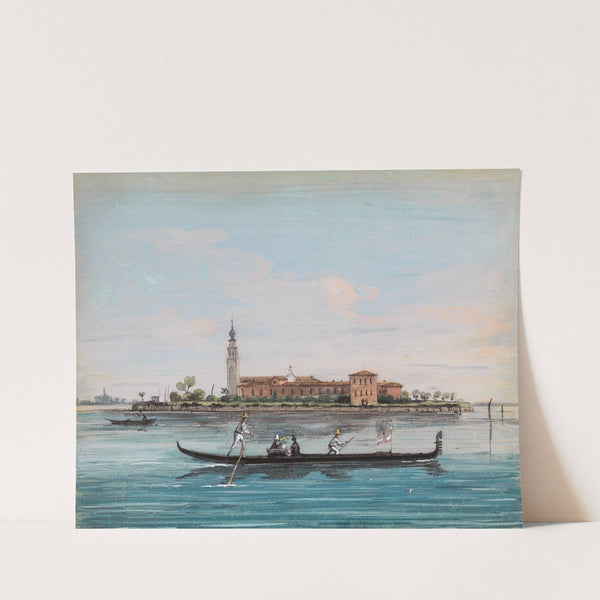 Venice, View of San Lazzaro degli Armeni by Giuseppe Bernardino Bison