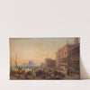 Venice, view towards Santa Maria della Salute (1856) by Louis Haghe