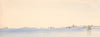 Venice, viewed from the lagoon (1853 - 1855)