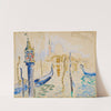 Venise, Fanal du Traghetto by Paul Signac