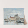 Venise. La Salute. La Douane (1895) by Eugène Boudin