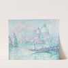 Venise. La Salute. Vert by Paul Signac