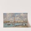 Venise. San Giorgio (ca 1897) by Eugène Boudin