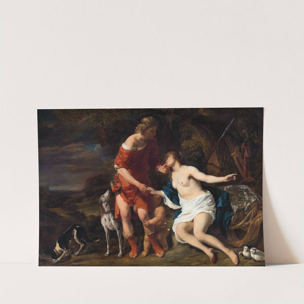 Venus and Adonis (C. 1658) by Ferdinand Bol