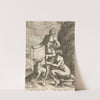 Venus and Adonis with two dogs by Lucas Kilian