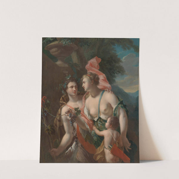 Venus And Bacchus by Philip van Dijk