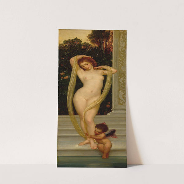 Venus And Cupid by Frederic Leighton
