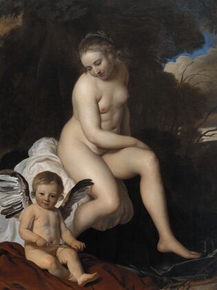 Venus and Cupid
