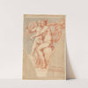 Venus and Cupid (after Raphael) by Pieter van Lint