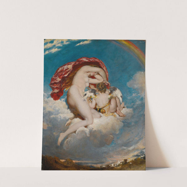 Venus And Cupid Descending by William Etty