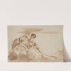 Venus and Cupid in a Chariot by Guercino