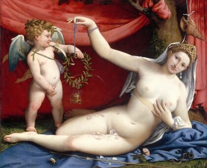 Venus and Cupid — size preview