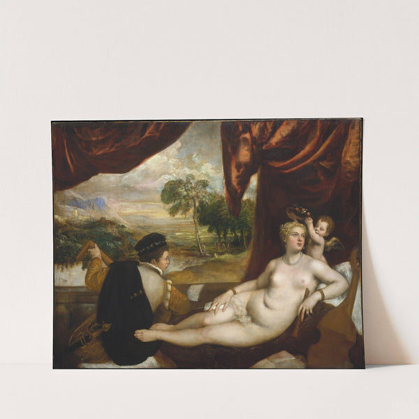 Venus and The Lute Player by Titian