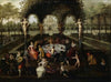 Venus, Bacchus and Ceres With Mortals in a Garden of Love