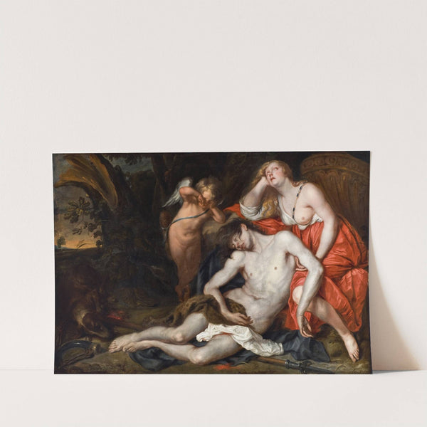 Venus Bewailing The Death of Adonis by Thomas Willeboirts Bosschaert