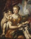 Venus Blindfolding Cupid (c. 1566-1570)