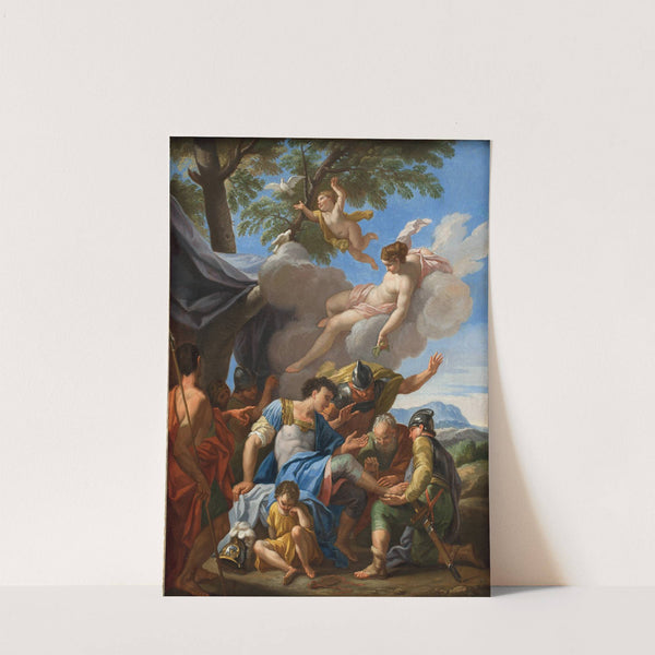 Venus Bringing Simples for the Wounded Aeneas by Hendrik Krock