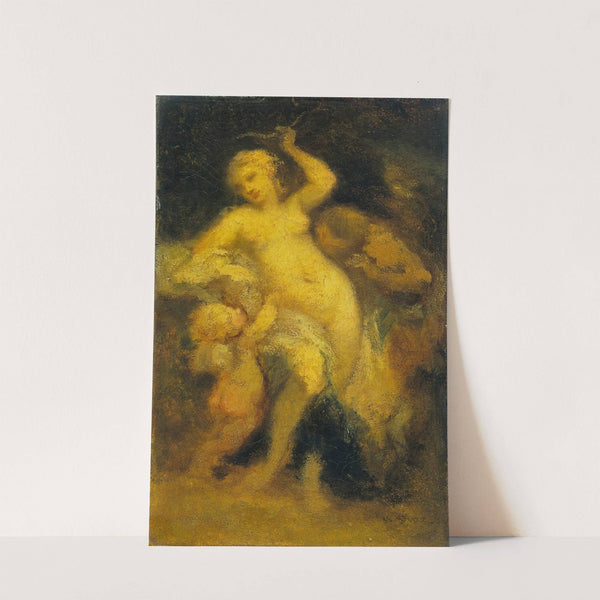 Venus disarming Cupid by Narcisse-Virgile Diaz de La Peña
