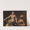 Venus in Vulcan´s Forge with Cupid blindfolded by Alessandro Magnasco