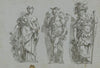 Venus, Merkur und Minerva (Scheinskulptur)