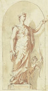 Venus mit Cupido (Scheinskulptur)
