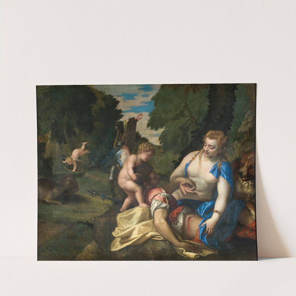 Venus Mourning Adonis by Paolo Veronese