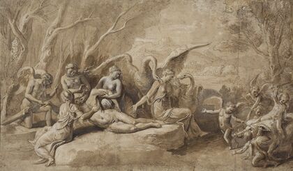 Venus mourning the death of Adonis (1529 – 1539)